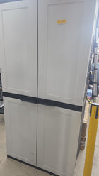 Project Source Premium One 35-in W x 71.7-in H x 18.5-in D Freestanding Plastic Garage Cabinet