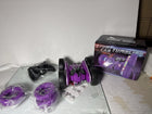Remote Control Car,RC Cars with Sides Light Strip and Headlights,Double Sided 360 Flips Rotating RC Stunt Car,2.4Ghz All Terrain Toys for Ages 4-6 Kids Toy for Boy Girl Birthday Gift(Purple)