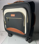 Carry On Luggage, Blcak-Beige-Brown, 22 Inch_Carry on, Carry on Luggage 22x14x9 Airline Approved