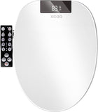 Bidet Toilet Seat Elongated,Unlimited Warm Water,Soft Close Toilet Lid,Electronic Heated,Display Screen,Warm Air Dryer,Multiple Cleaning Methods,LED Night Light,Electric Toilet Seat with Bidet