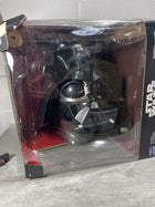 STAR WARS Darth Vader Official Adult Costume Accessory Helmet - Premium Quality Plastic Helmet with Interior Sizing Band