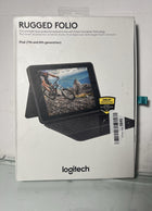 Logitech Rugged Folio - iPad (7th, 8th and 9th Generation) Protective Keyboard Case with Smart Connector and Durable Spill-Proof Keyboard
