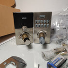 Weiser Smartcode 10 Satin Nickel Keyless Entry Door Lock with Handle/Deadbolt Lock, Keypad Door Lock with Auto Lock, Up to 30 User Codes, Electronic Door Handles/Door Locks for Entry Door & Garage