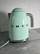 Smeg 50\'s Retro Style Kettle, 1.7L, 7 Cups, Automatic Shut Off, Pastel Green, KLF03PGUS