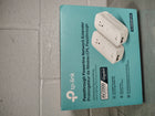 TP-Link AV1000 Powerline Ethernet Adapter(TL-PA7017P KIT) - Gigabit Port, Plug and Play, Extra Power Socket for Additional Devices, Ideal for Smart TV