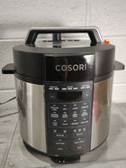 Cosori Electric Pressure Cooker 6 qt, 9-in-1 Instant Multi Cooker with Safer Venting Design, Rice Cooker, Slow Cooker, Sous Vide, Saute Pot, 1100W, Stainless Steel