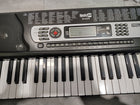 54-Key Digital Piano Keyboard with Simply Piano App, 350 Sounds & Rhythms, LCD Backlit Display, & Keynote Stickers