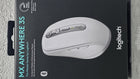 Logitech MX Anywhere 3S Compact Wireless Mouse, Fast Scrolling, 8K DPI Any-Surface Tracking, Quiet Clicks, Programmable Buttons, USB C, Bluetooth, Windows PC, Linux, Chrome, Mac - Pale Grey