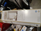 allen + roth Trim at Home 2-in Slat Width 34-in x 64-in Cordless White Faux Wood Room Darkening Horizontal Blinds