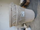allen + roth Urn 14.0-in W x 14.0-in L x 20.25-in H Blondestone Resin Indoor/Outdoor Planter