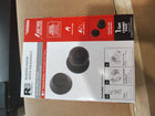 RELIABILT Baron Matte Black Exterior Single-Cylinder Deadbolt and Keyed Entry Door Knob Combo Pack