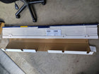 LEVOLOR Trim+Go 2-in Slat Width 57-in x 64-in Cordless White Faux Wood Room Darkening Horizontal Blinds
