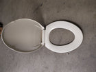 American Standard MightyTuff Plastic Bone Elongated Soft Close Toilet Seat
