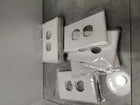 Eaton 1 -Gang Jumbo Size White Thermoplastic Indoor Duplex Wall Plate 10 -Pack