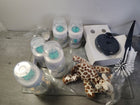 Philips Avent Anti-colic Baby Bottle with AirFree Vent Newborn Gift Set With Snuggle, Clear, SCD306/10