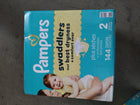 Pampers Swaddlers Diapers, Size 2 (10-22 lbs), 144 Count, Absorbent, Keeps Baby Dry and Comfortable, Skin Safe Disposable Baby Diaper