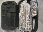 Oboe Beginner Student Level ABS Body Silver Plated Full Automatic C Tone with Reeds, Cleaning Cloth, Oboe Swab, Powder Paper, Absorbing Paper, Thumb Rest, Screwdriver, Gloves, Case