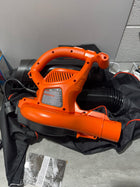 BLACK+DECKER Leaf Blower Vacuum Back Pack and Mulcher, Power Boost up to 250 MPH, 400 CFM, Corded (BEBL7000-CA)