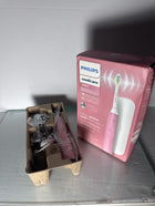 No Heads - Philips Sonicare 4900 Power Toothbrush, Rechargeable Electric Toothbrush with Pressure Sensor, Deep Pink HX3683/36 AMZ Exclusive