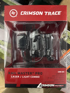 Crimson Trace CMR-301 Railmaster Pro with Green Laser, Adjustable 1000 Lumen LED Flashlight and Rechargeable Battery for Shooting, Competition and Range