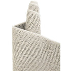 Unique Loom Outdoor Solid Collection Area Rug - Veranda (7\' 10\" x 10\' Rectangle Ivory)