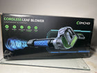 Comchoi Electric Leaf Blower Cordless, 680 CFM 5 Speed Mode, 2 Batteries & Charger, Handheld Cordless Leaf Blowers for Lawn Care