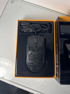 Glorious Gaming Mouse - Model O Minus 58 g Superlight Honeycomb Mouse, Mouse with Lights -Matte Black Mouse, USB Gaming Mouse
