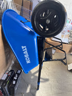 Kobalt 7-cu ft 2 Wheel Steel Push Wheelbarrow Flat-Free Tire