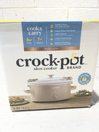 Crock-Pot Design Series 6-Quart Manual Slow Cooker, Alpaca Brown