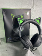 Razer Kraken Kitty V3 X Wired Gaming Headset: Kitty Ears - HyperClear Cardioid Mic - 40 mm Drivers - 7.1 Surround Sound - Comfy Ear Cushions - Cross-Platform via 3.5mm PC, PS5, Xbox, Switch 2 - Black