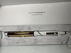 Kristin Ess Hair 1 1/4 Inch Rotating Curling Iron Pivot Wand for Beach Waves - Dual Voltage + Auto Shut Off - Long Barrel Salon Professional Hot Tool Curling Iron - Rotate + Spin to 90 Degrees