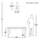 Yerington 4 - Light Lantern Pendant