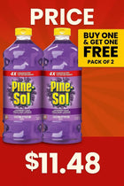Pine-Sol Multi-Surface Cleaner, Lavender, 1.41 L, 2-pack, Purple & Get 1 Free