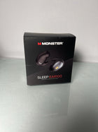 Monster Sleep Ear100 Ear Buds, Sleep Earbuds with Stereo Sound, Design for Side Sleeper, 32H Playtime, Bluetooth 6.0, ENC Noise Cancelling, IPX6 Waterproof Mini Headphones, Black