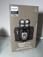 Philips Head Shaver Pro 9000 Series - Skull Shaver For Men and Women, 360° Flexing Head & ComfortCut Blades for Clean Shave, Gentle on Skin, Model HS9980/28