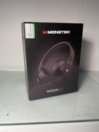 Monster Mission 100 Bluetooth Headphones, On Ear Headphones with Immersive Bass, Crystal Clear Call, 40H Playtime, Bluetooth 5.4, Comfortable Fit Wireless Headset for Travel Work