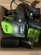 Greenworks PRO 80V 145 MPH - 580 CFM Cordless Backpack Blower, 2.5 AH Battery Included BPB80L2510