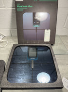 Wyze Scale Ultra, Smart Scale with 4.3 Color Display, Digital Bathroom Scale for Body Weight BMI Muscle Mass Composition, Wi-Fi & Bluetooth Body Fat Scale with Heart Rate, 400 lbs (Black)