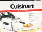 Cuisinart CDF-250C 1800-Watt Deep Fryer, Brushed Stainless