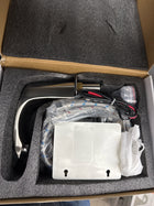 Luxice Sensor Automatic Touchless Bathroom Sink Faucet Hot & Cold Mixer Cover Plate Included Faucet, Brushed Nickell