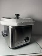 Cuisinart Rice Cooker, 4-Cup, Cook & Warm, Dishwasher-safe Removable Parts (CRC-400C)