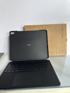 Logitech Combo Touch iPad Air 13-inch (M2 & M3)(2024, 2025) Keyboard Case - Midnight Black and Logitech Crayon Digital Pencil (2018 and Later)