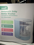 GROWNSY DeepClean Bottle Washer Pro, Baby Bottle Washer and Sterilizer and Dryer, Effortless Washing Machine for Bottle Cleaner, Pump Parts, Pacifiers - Wash, Sterilize and Dry with One Touch (Blue)