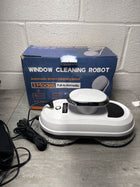 Window Cleaner Robot, 5600Pa Strong Suction Window Automatic Cleaning Robot, Smart Path Planning, Powerful Dual Spinning Mop, Remote Control, Dual Safety Protection for Effortless Cleaning