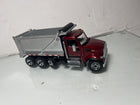 1:50 Peterbilt 567 SF OX Stampede Dump Truck - Metallic Red Cab, 71077