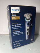 Philips Shaver i9000 Prestige, Wet & Dry Electric Shaver, Mystic Aqua, With Skin IQ Technology, Triple Lift & Cut System, 360 Rotating Dual SteelPrecision Blades, Quick Clean Pod, Model XP9201/20