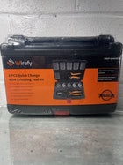 Wirefy Crimping Tool Set 8 PCS - Ratcheting Wire Crimper - Heat Shrink, Non-Insulated, Open Barrel, Flag, Ferrule Connectors