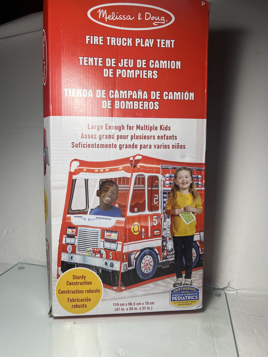 Melissa & Doug Fire Truck Play Tent