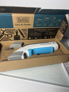 BLACK+DECKER 4V MAX Cordless, USB Rechargeable, Electric Fabric Scissors (BCSC115FF)