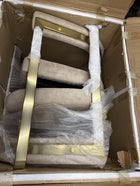 Meridian Marcello Velvet Upholstered Dining Chairs Set of 2 595Beige-C
